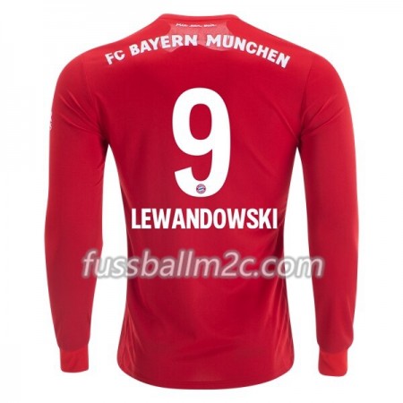 Fußballtrikots FC Bayern München Robert Lewandowski 9 Heim Trikotsatz 2019-2020 Langarm